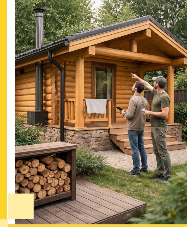 Бани для дачи под ключ в Гукове от 256650 р. | ЭриданГкв