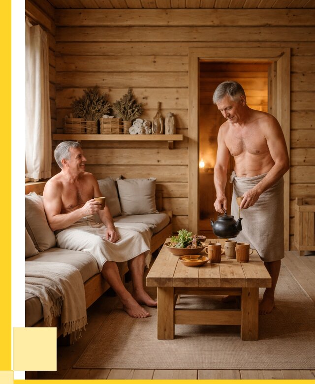 Бани с комнатой отдыха под ключ в Гукове от 461970 р. | ЭриданГкв