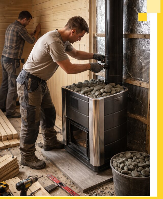 Проектирование и строительство парилок для бани в Гукове под ключ