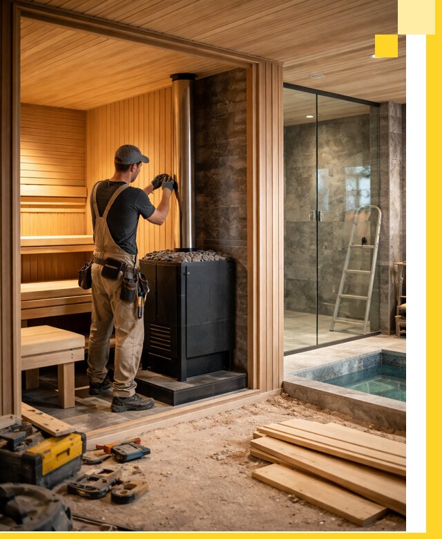 Полное строительство банных комплексов под ключ в Гукове