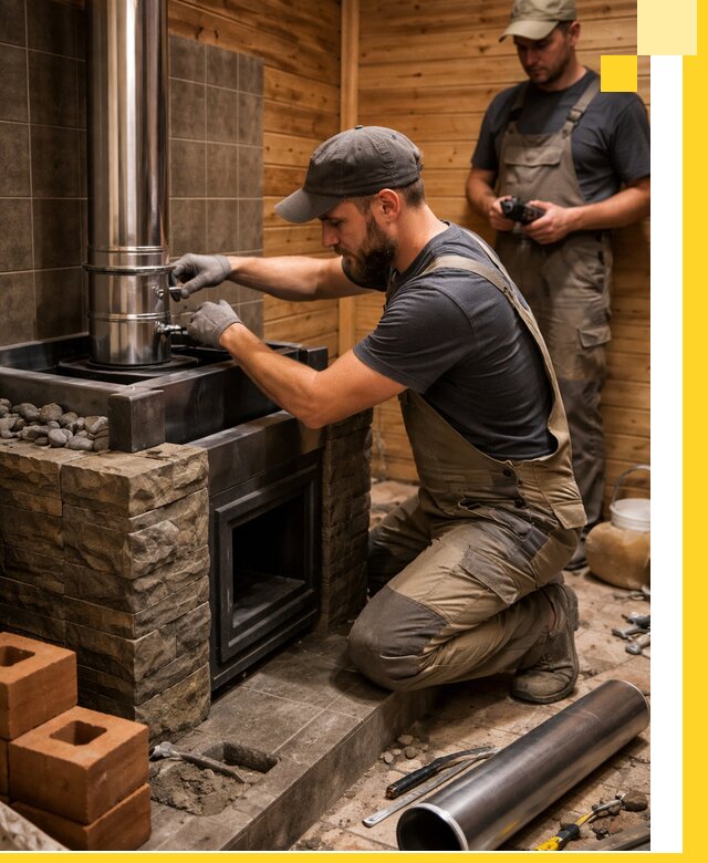 Изготовление и установка банных печей под ключ в Гукове