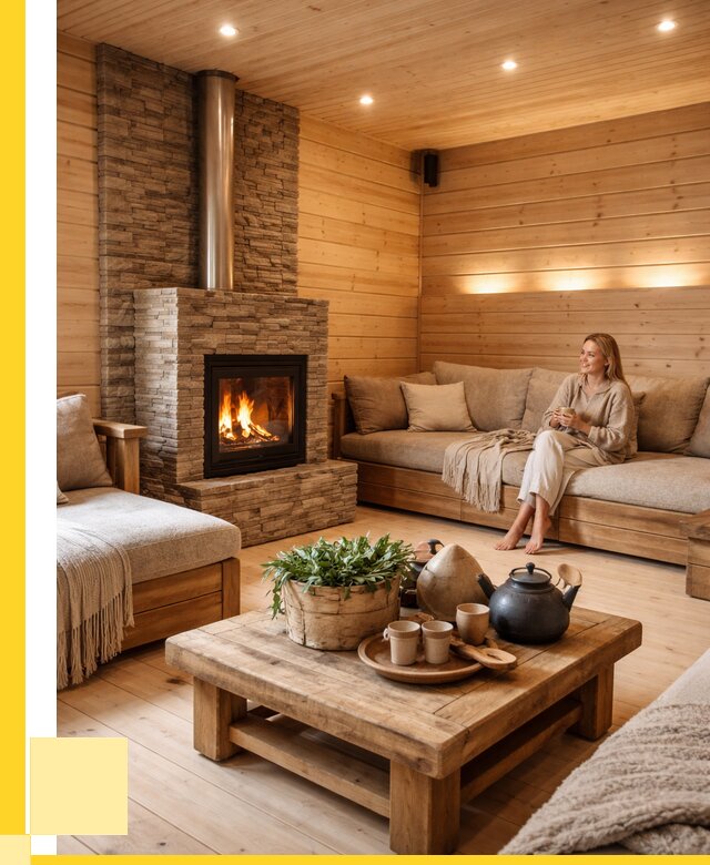 Проект бани с комнатой отдыха в Гукове от 35931 р. | ЭриданГкв