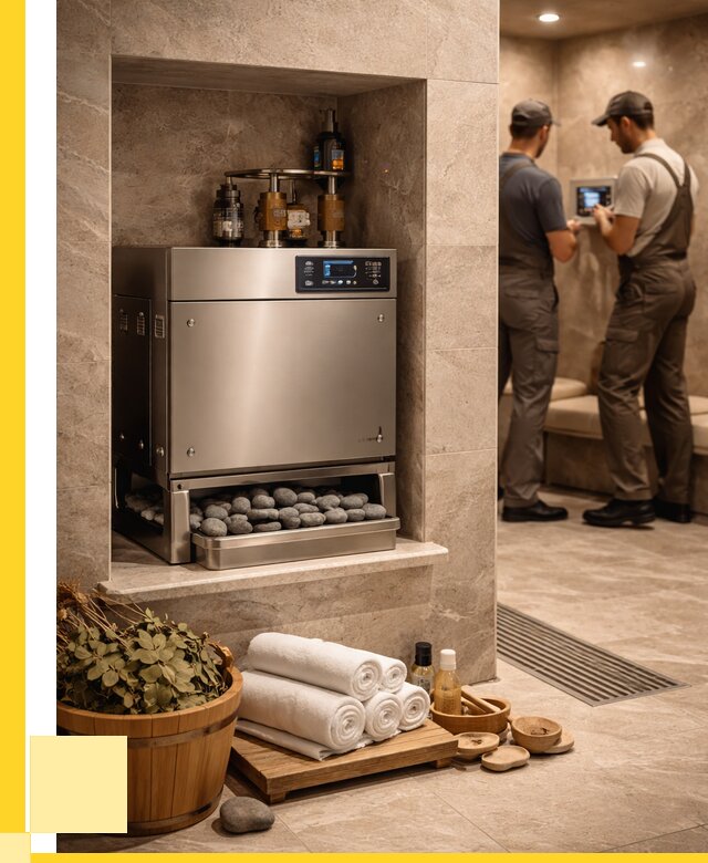 Парогенераторы для хамама в Гукове от 76995 р. | ЭриданГкв