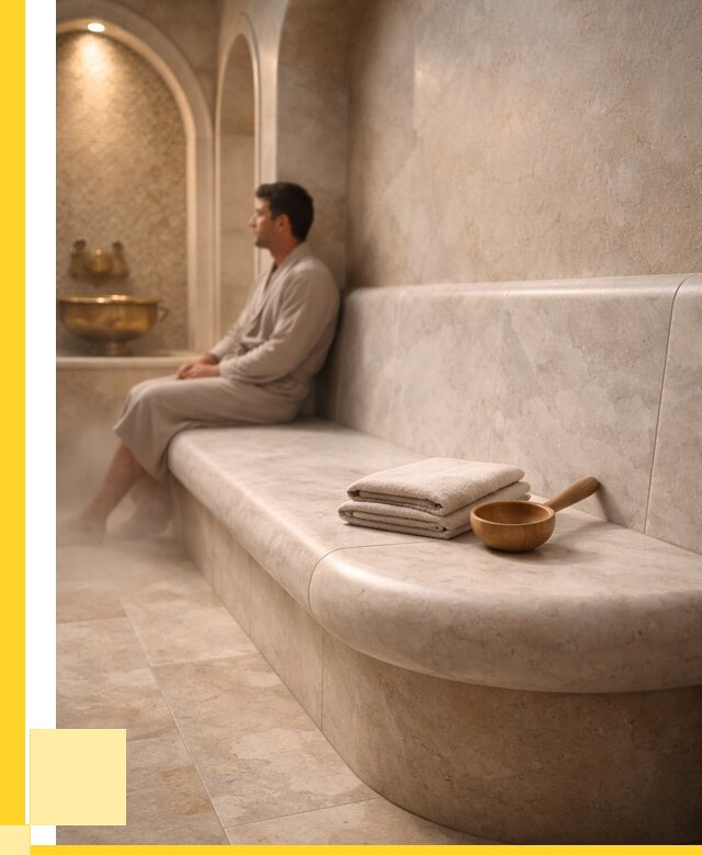 Сиденья для хамама в Гукове под ключ от 12319 р. | ЭриданГкв