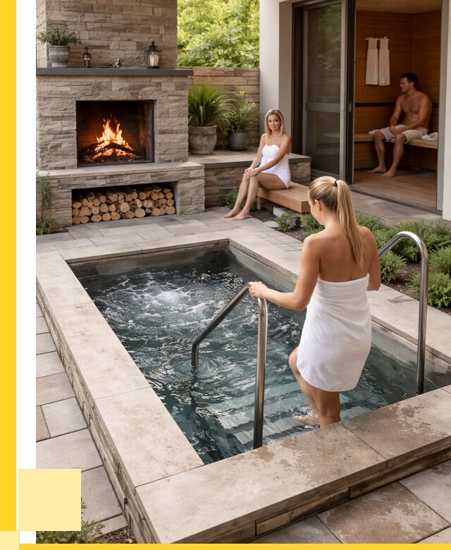 Холодные купели под ключ в Гукове от 46197 р. | ЭриданГкв