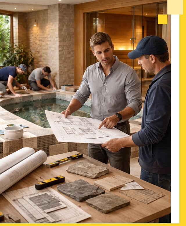 Проектирование SPA зон под ключ в Гукове с инженерией